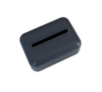 Boîte à essuie-mains, Porte-mouchoirs de bureau for salle séjour, toilettes, maison, couleur pure(Black)