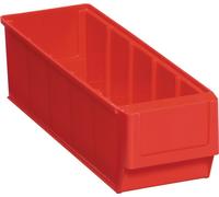 Boîte à étagères L300xL91xH81mm rouge PP PROMAT