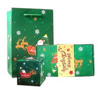 Boîte à explosion rebondissante boîtes surprises de Noël avec 12 boîtes rebondissantes tirelire créative pour espèces
