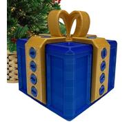 Boîte À Farce À Vis Conteneur À Farce Imprimé En 3D | Boîte Pour Cartes D'Argent Pour Anniversaire Halloween Fête Célébration Noël Et Remise De Diplôme Jaune bleu