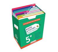 Boite à fiches 5e: 110 fiches recto-verso pour une année réussie !