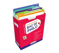 Boite à fiches - Bac de philo: 80 fiches recto-verso pour réussir le bac philo !