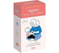 Boîte à fiches signer avec son bébé Sophie d'Olce (Auteur)