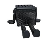 Boîte à figurines pour haut-parleur - Support pour rangement de guitare | Impression 3D avec cinq emplacements, support d'instruments de musique, vitrine de bureau, décoration de studio créative pour