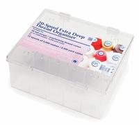 Boîte à fil pour 20 cônes de surjet - QA Thread - Robuste - Disposition claire
