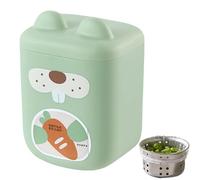 Boîte à filtre de vidange de cuisine - Support de boîte à tamis de vidange Fixation murale - Conteneur mural avec 200 sacs à déchets - Accessoire de cuisine pour la séparation des déchets