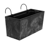 Prosperplast Bac à fleurs Urbi Case Béton Effet W DUC600EW-S433 580x180x195 mm Anthracite