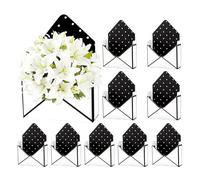 Boîte à fleurs enveloppe - Boîtes d'arrangement pliantes élégantes de vacances de 10 pièces | Emballage floral décoratif pour anniversaire, remise de diplôme, mariage, fête, mère, petite amie et femme