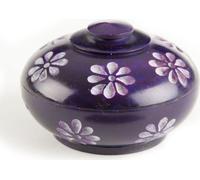 Boîte à fleurs - lilas en stéatite