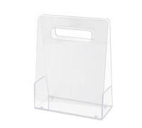 Boîte à fleurs transparente - sac main floral en acrylique, porteuse créative | Sac d'emballage réutilisable pour bouquets et arrangements, Perfect Florist Fournisses Anniversaire Mariage de la Saint-