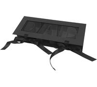 Boîte à fleurs vide en forme de lettre pour papa, boîte cadeau à remplir, bonbons, chocolats, fleurs, boîte cadeau, décoration élégante pour la fête des pères, sac à savon décoratif pour bricolage