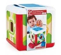 Boite à forme Hape Cube 17 cm Multicolore G