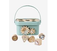 Boîte à formes en bois FSC® blanc TU