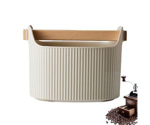 Boîte À Frapper Pour Rondelle De Café, Pot Pour Marc De Cafe, Boîte À Frapper Pour Marc De Café, Avec Barre De Battage Amovible, Pour Machine À expressos Collecter Et Recycler Le Marcs De Cafés
