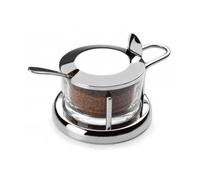 Lacor Pot à sucre ou parmesan 62970 – Inox 18/10 avec cuillère 10 cm