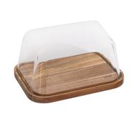 Boîte à Fromage en Verre "Harmony" 24cm Transparent