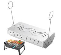 Boîte à fumeurs pour pellet Grill | Boîte à fumeurs de barbecue en acier inoxydable | Accessoire de grille à charbon de bois, améliore le goût extérieur du barbecue des aliments à base de viande