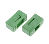 Boîte à fusibles 250 V, lot de 10 pièces, 5 x 20 mm, type baïonnette, avec couvercle, vert, borne PCB 5 x 20 mm, 15 mm, 22 mm(15mm,15A)