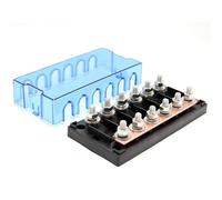 Boîte à fusibles 6 voies à goujons boulonnés, porte-fusible en ligne 48 V 100 A, 1 pièce(135A)