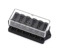 Boîte à fusibles à Lame Standard, Circuit de Voiture 12V/24V, Support de Bloc, fusible for Motos et vélos électriques