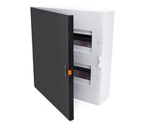 Boîte à fusibles - Boîte de distribution en saillie - Petit distributeur - 24 modules - 2 rangées pour la salle de séchage - Installation dans la maison