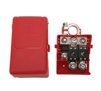 Boîte à Fusibles Borne de Batterie 32 V 400 A Protection contre les Courts-circuits Connexion Rapide Sensible pour Caravanes Borne de Distribution de Batterie de Lame Circuit de