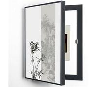 Boîte À Fusibles Décorative, Coffret Électrique Compteurs Couverture Boîte De Distribution Compteur Flip Tableau Électrique Peinture Compteurs Masquer Peintures Décoration Pour Salon D,50*70cm