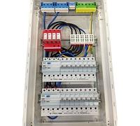 Boîte à fusibles encastrée - HAGER - VU48NC - 4 rangées - Blanc - Intérieur