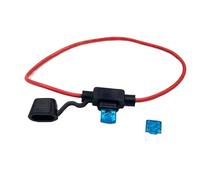 Boîte à fusibles étanche for Voiture, 1 Ensemble, Moyen/Mini/Micro, Type de Lame, Porte-fusible en Ligne, Prise de Courant 18/16/14/12/10awg(S,14AWG,30A)