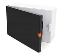 Boîte à fusibles IP40 - Montage en saillie - 9 modules - 1 rangée pour la salle de séchage - Installation dans la maison