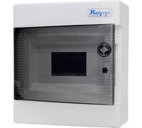Boîte À Fusibles Kopp 1 Rangée Pour 8 Positions Gris/Noir