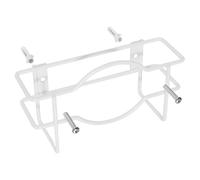 Boîte à gants, distributeur de gants à montage mural, organisateur compact de mouchoirs, rangement robuste, gain de place pour bureau, cuisine, salle de bain, 26 x 12,5 x 7 cm, blanc