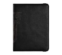 Boîte à gants en cuir synthétique pour cartes d'immatriculation et d'assurance de voiture - Organisation pour cartes, documents essentiels - Permis de conduire - Homme et femme, J, 1 size, Moderne