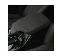 Boîte à Gants Pour BMW F30 F31 Série 3 2013 2014 2015 2016 2017 2018 2019 Boîte D'accoudoir Console Centrale En Cuir Couvercle Protection Garniture(Suede Black Thread,Left Hand-drive)