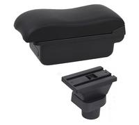 Boîte à Gants Pour MINI Pour Cooper F56 F55 Boîte Repose-coude Console Centrale Mallette Rangement, Accessoires Avec Porte-gobelet USB(Black line,C)