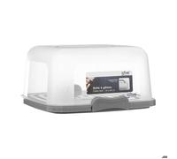 JJA Boîte à gâteau carrée 33 x 36 cm plastique – Lot de 5