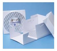 Boite à gâteau - WILTON - Rond - 32,5 cm - Livrée à plat - Carton/Papier