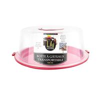 Boîte à gâteaux de transport LILY COOK en plastique