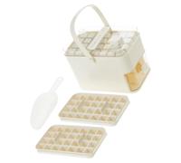 Boîte à glace réutilisable de Type presse, plateau de concassage, boîte de rangement en plastique pour boisson réfrigérante, jus de café, vin, moule domestique