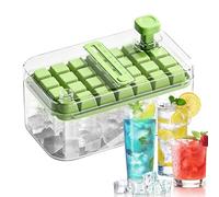 Boîte À Glaçons Pour Congélateur - Conteneur de 56 compartiments,Plateau À Glaçons Par Pression | Pour congélateur, réfrigérateur, nourriture, café, whisky, cocktail, eau, bar, fête,