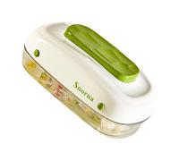 Boîte à glaçons réutilisable avec couvercle amovible - Plateau facile à démouler - Boîte de rangement pour congélateur - Moule à glace durable