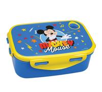 Boîte À Goûter 17 Cm En Pvc Mickey Mouse Bleue ? Fermeture Latérale Bleu TU