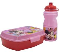 Boîte à goûter avec biberon Minnie Mouse CZ11278 380 ml 17 cm plastique