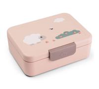 Boîte à goûter avec séparateur tiny farm rose