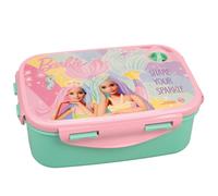 Boîte À Goûter Barbie Mermaid Arc-en-ciel En Pvc 17 Cm Blanc / Rose / Clair / Gris TU
