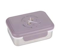 Boîte à goûter en inox libellule