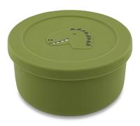 Trixie Pot à goûter en silicone Mr. Dino – Couvercle, doux, durable, étanche, facile à nettoyer – Pour tout-petits