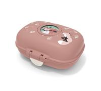 monbento - Boîte à Goûter Enfant MB Gram Fox - Snack Box pour Fille et Garçon - Idéal Pour Ecole ou Parc - Sans BPA - Durable et Sûre - Motif Renard - Rose Cannelle