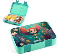 Boite A Gouter Enfant Toni-Lunch Box Avec 6 Compartiments-Bento Box Sans Bpa-Pour L'école Et La Maternelle-Lunch Box Jardín De Infantes,Escuela.[V85]