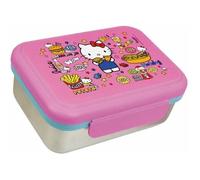 Boîte à goûter - Hello Kitty - Fun House - Rose - 6,5x17x13,5 cm - Enfant